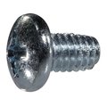 Midwest Fastener Sheet Metal Screw, 5/16"-18 x 1/2 in, Zinc Plated Steel Pan Head Phillips Drive, 12 PK 931681